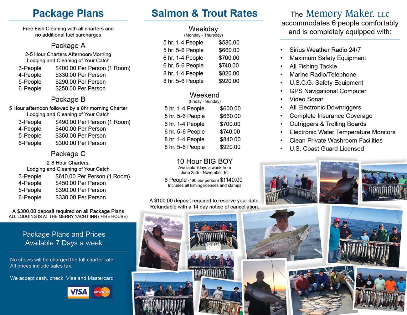 Memory Maker Charter Fishing 2023 Rates – Page 2