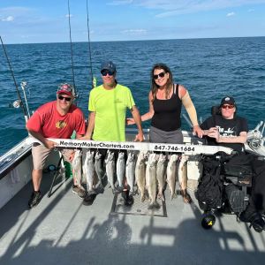 June salmon and trout charter