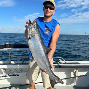 July Salmon fishing
