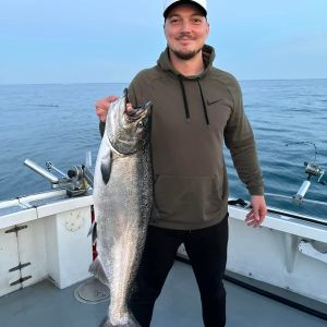 July salmon fishing