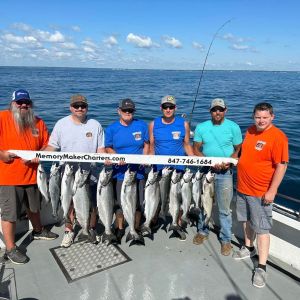 Great summer catch aboard the Memory Maker