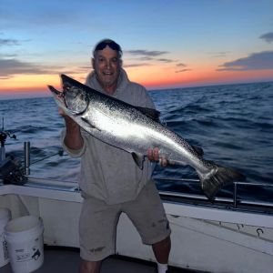 Sunrise Chinook salmon