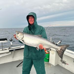 Rainy day fishing