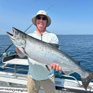 Lake Michigan salmon