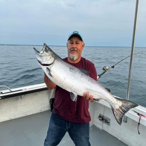 Chinook salmon charter