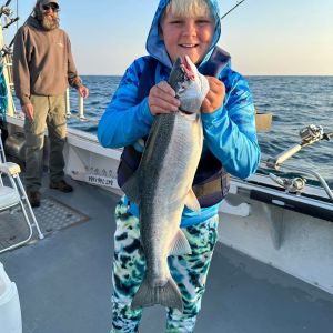 Kids fishing charter