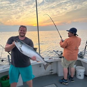 Sunrise double king salmon