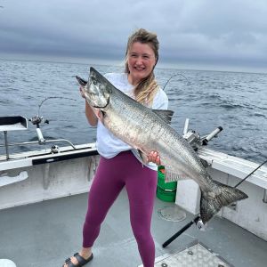 August King salmon charter
