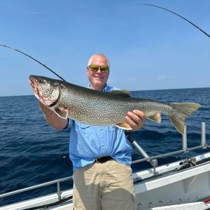 Lake trout fishing wisconsin