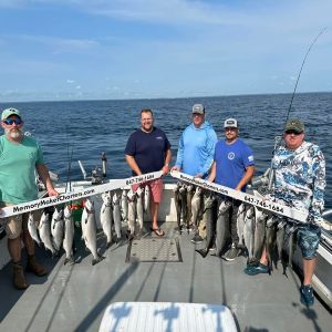 Amazing august salmon and trout fishing