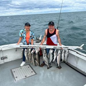 Couples fishing trip