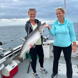 Kenosha Wisconsin King salmon fishing