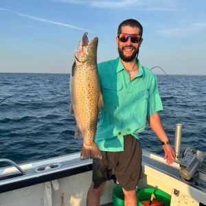 Amazing wisconsin brown trout 