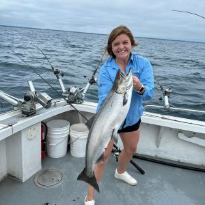 Lake Michigan charter fishing
