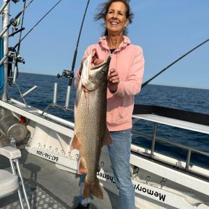 September Lake trout fishing