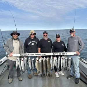 Lake michigan fishing charter