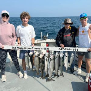 Summer family fishing trip 