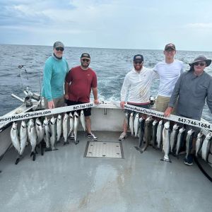 Summer fishing charter 