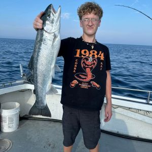 Salmon and trout fishing 