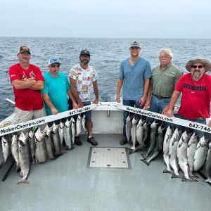 Lake Michigan charter fishing 