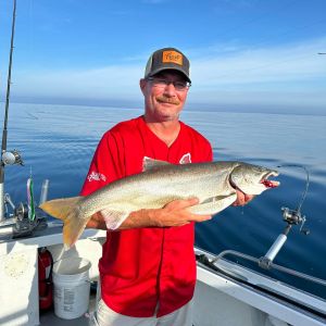 Lake trout fishing 