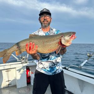 Lake Michigan lake trout 