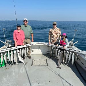 Family friendly fishing charter 