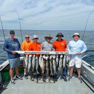 Trout and salmon fishing trip 
