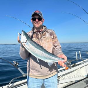 Salmon and trout fishing 