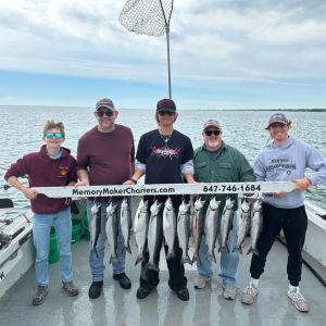 May coho salmon fishing 