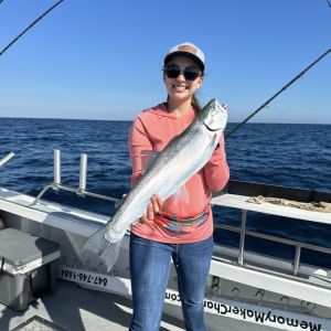 Rainbow trout fishing 